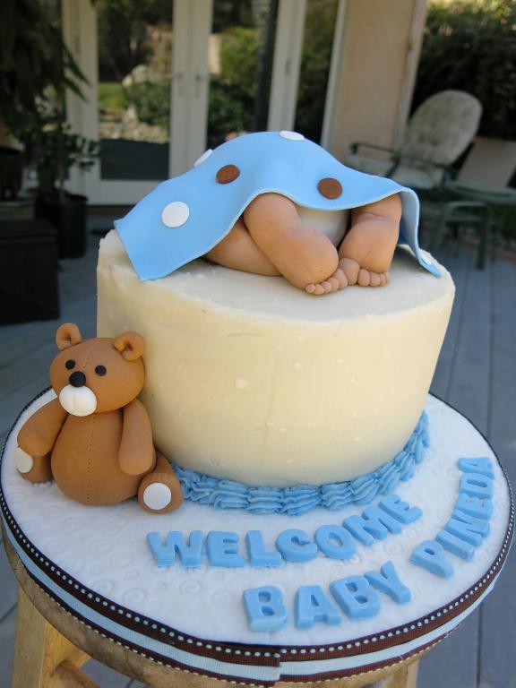 Baby Boy Shower Cake Idea
