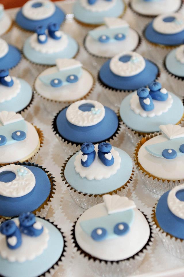 Baby Boy Shower Cupcake Ideas