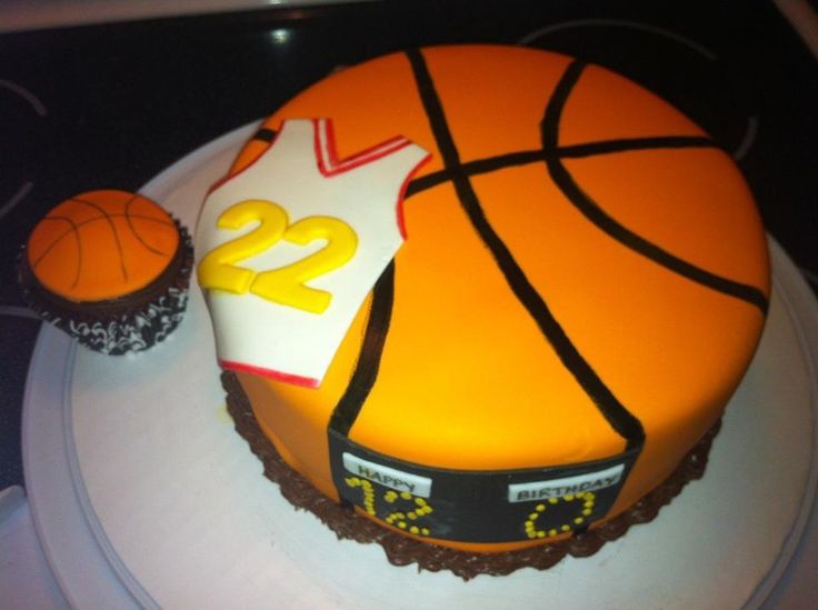 Basketball Birthday Cake