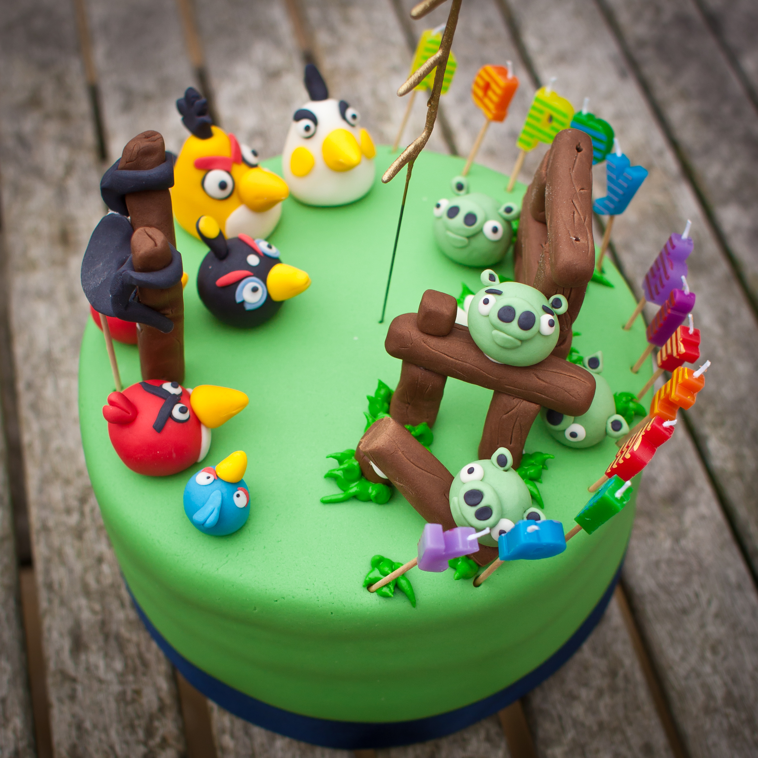 Bird Birthday Cake