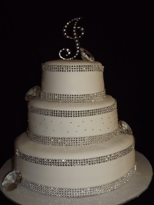 Birthday Cake with Bling