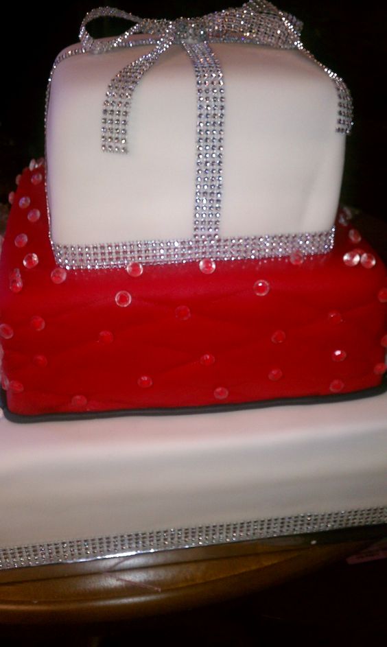 Bling 50th Birthday Cake Bling 50th Birthday Cake