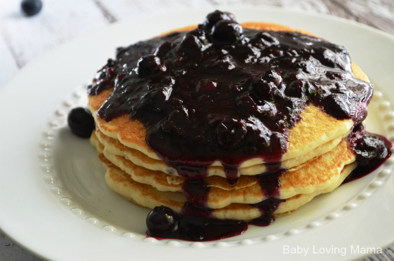 Blueberry Pancake Sauce Blueberry Pancake Sauce