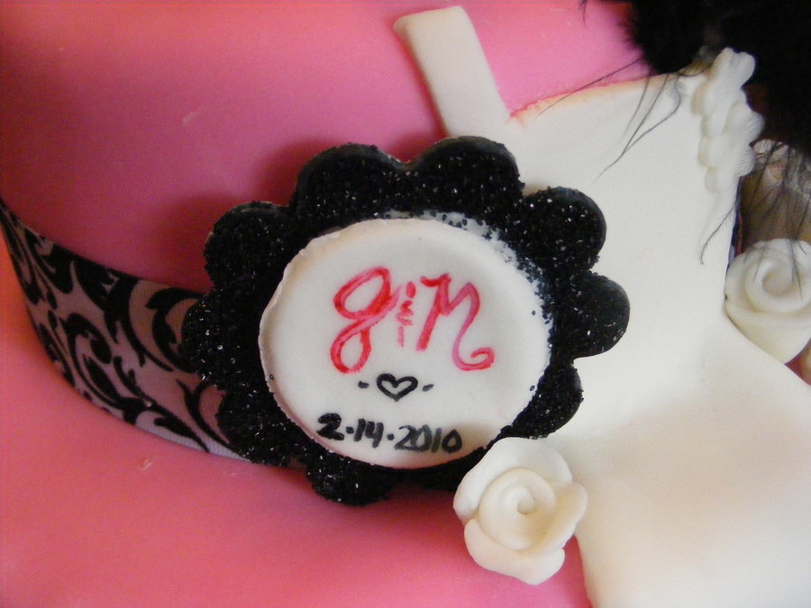 Bridal Shower Cake with Dress