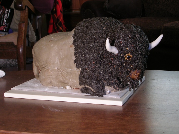 Buffalo Birthday Cake