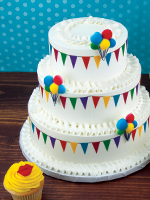 Carnival Birthday Sheet Cake