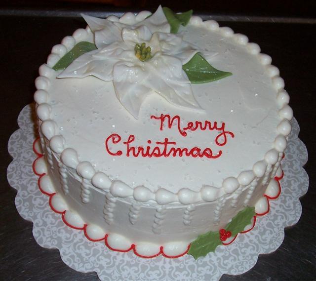 Christmas Cakes with Buttercream