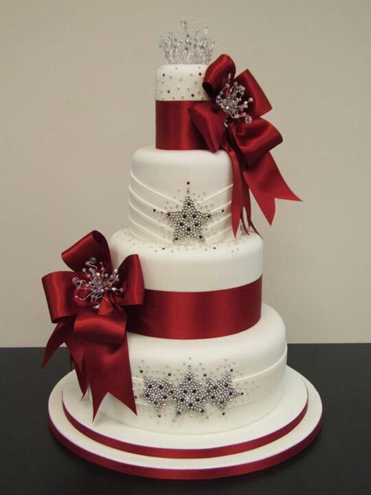 Christmas Wedding Cakes Ideas