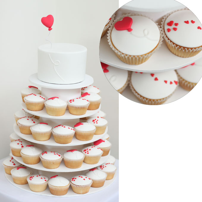 Cupcake Wedding Cake