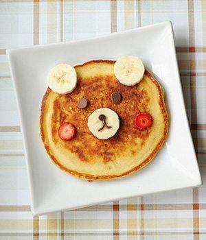 Cute Pancake Breakfast Idea