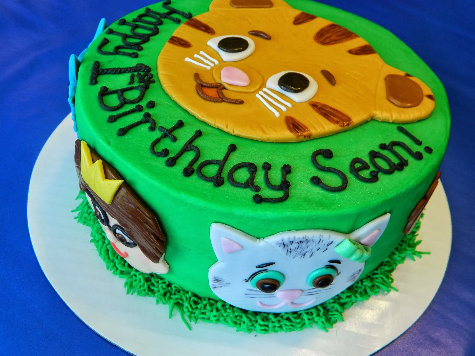 Daniel Tiger Birthday Cake