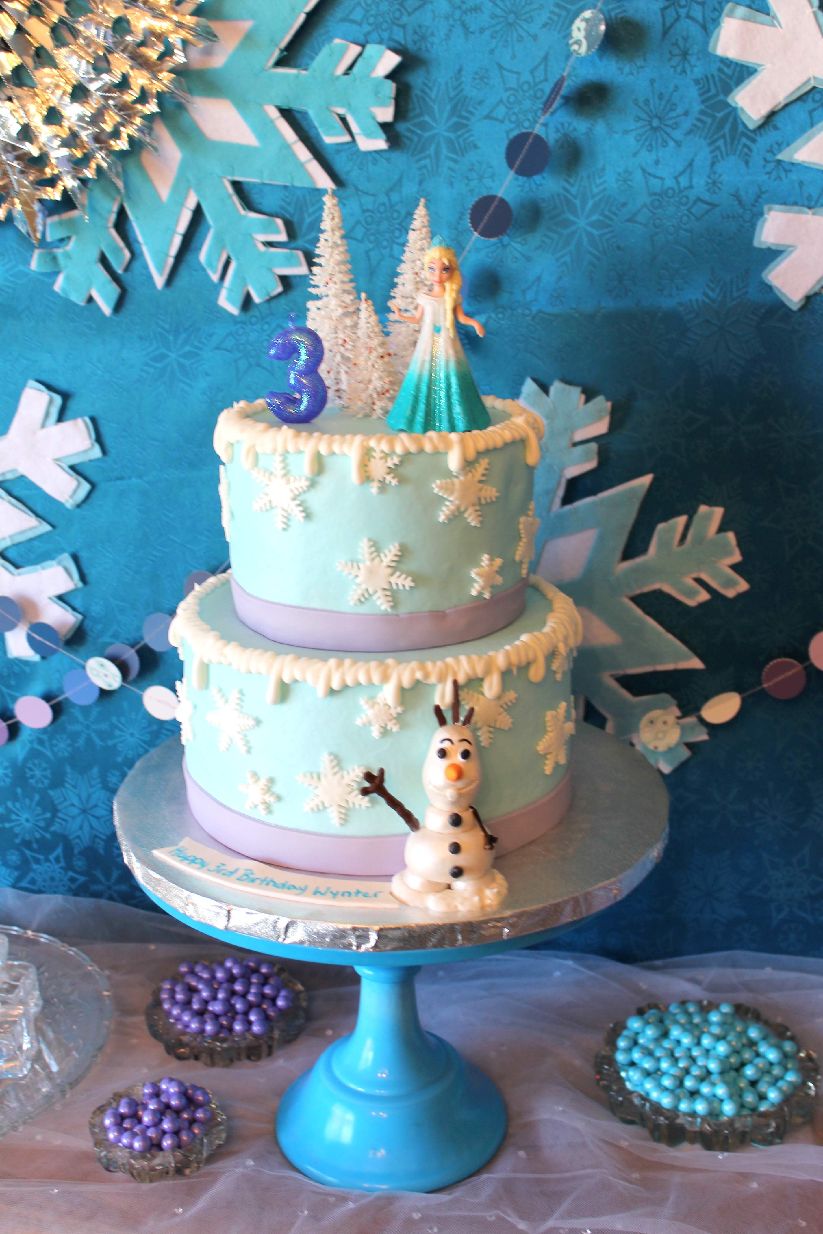 Disney Frozen Birthday Cake Disney Frozen Birthday Cake