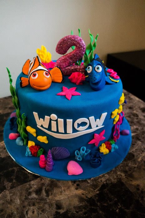 Dory Finding Nemo Birthday Cakes Dory Finding Nemo Birthday Cakes