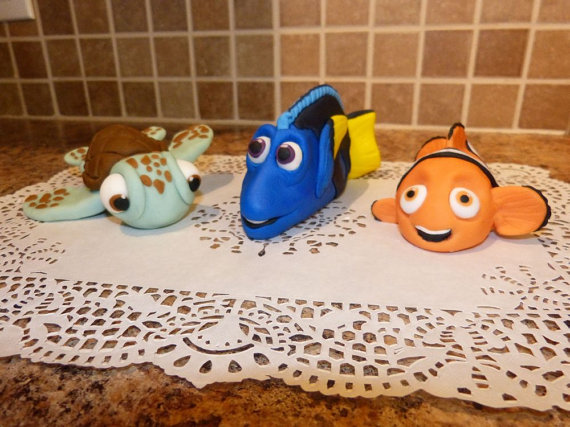 Dory Finding Nemo Cake Toppers