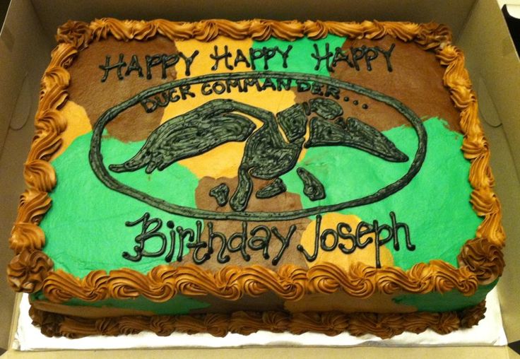 Duck Dynasty Birthday Cake Duck Dynasty Birthday Cake