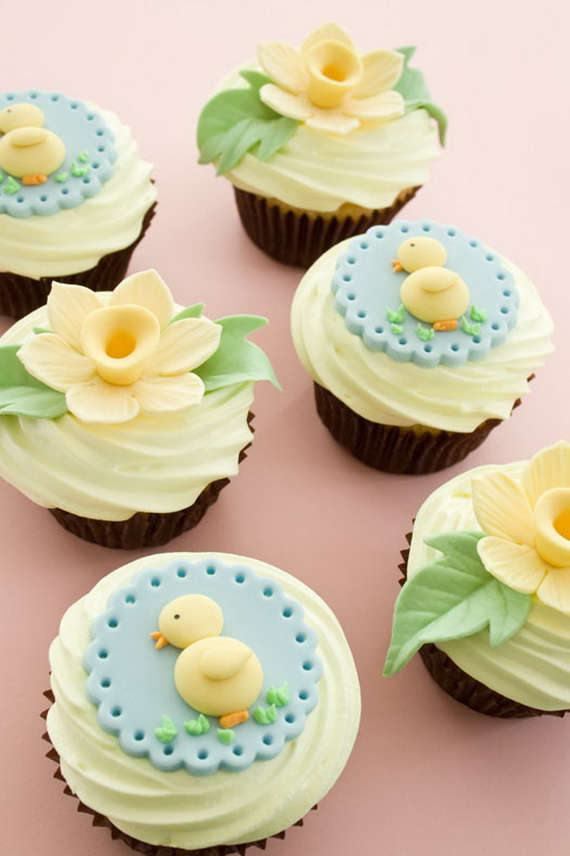 Easter Cupcake Toppers