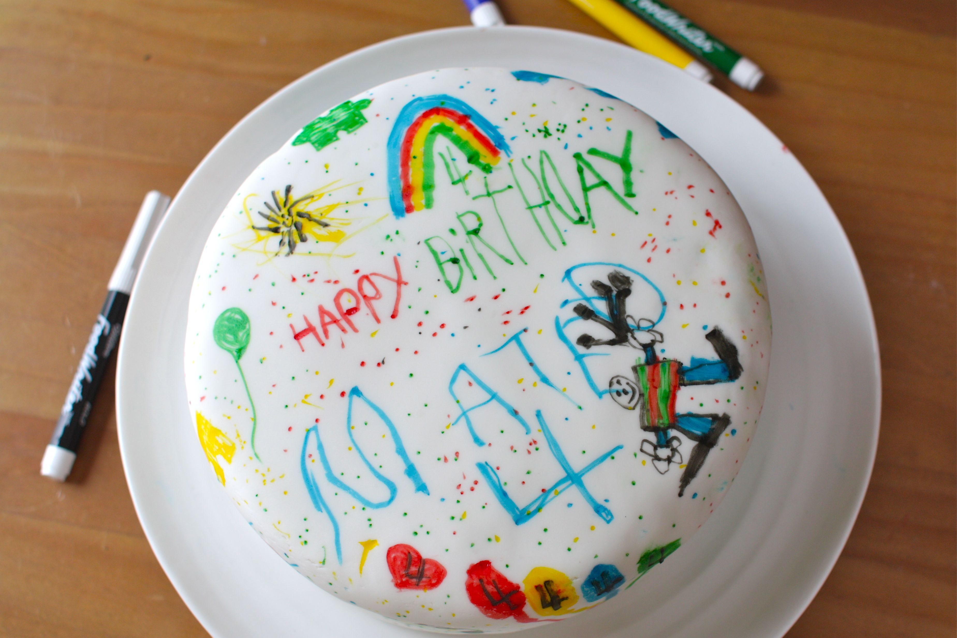 Easy Idea Simple Birthday Cake Easy Idea Simple Birthday Cake