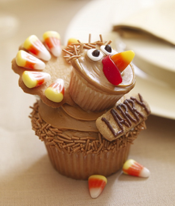 Easy Thanksgiving Cupcake Decorating Ideas