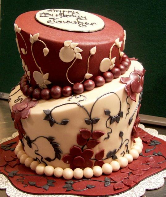 Elegant Birthday Cakes Women