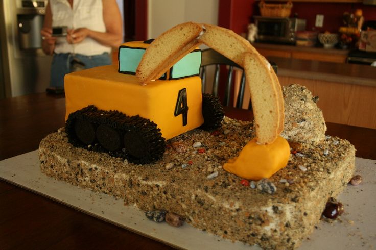 Excavator Cake
