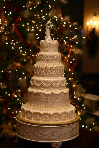 Extravagant Wedding Cake Christmas
