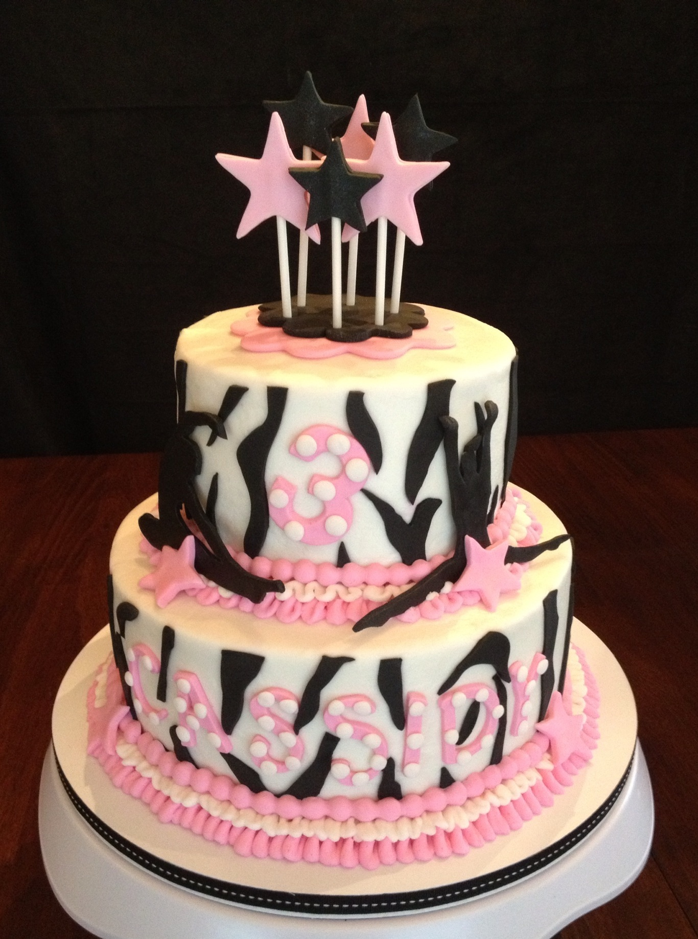 Gymnastics Cake Gymnastics Cake