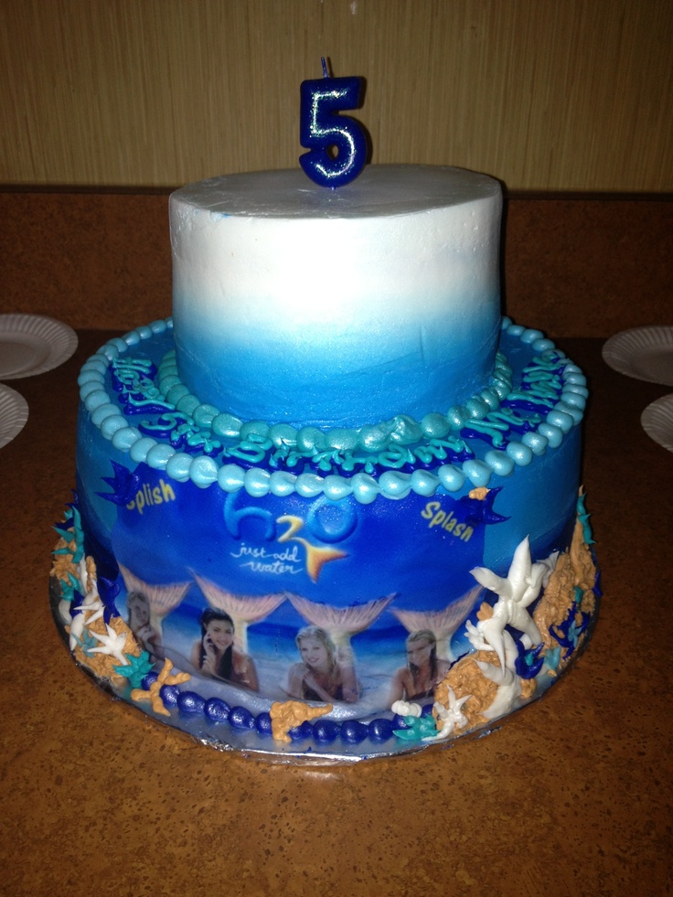 H20 Just Add Water Birthday Cake H20 Just Add Water Birthday Cake