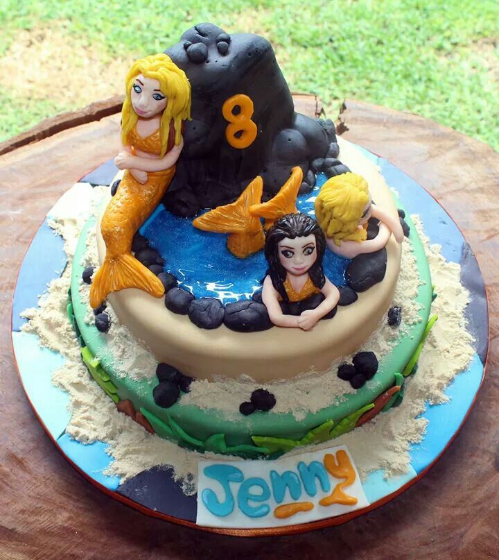 H2O Just Add Water Birthday Cake H2O Just Add Water Birthday Cake