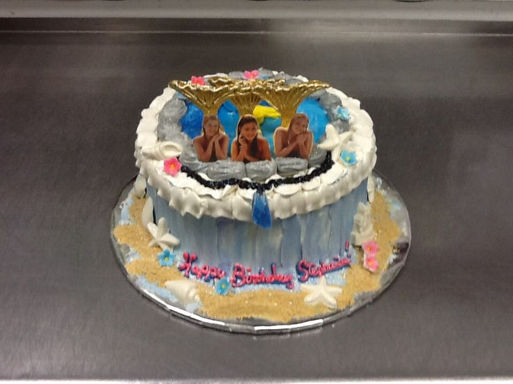 H2O Just Add Water Birthday Cake H2O Just Add Water Birthday Cake