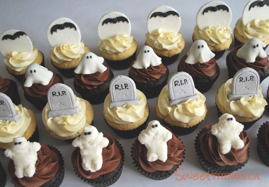 Halloween Cupcake Designs