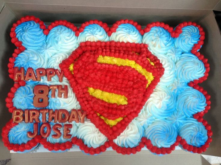 Happy Birthday Cupcake Pull Apart Cake