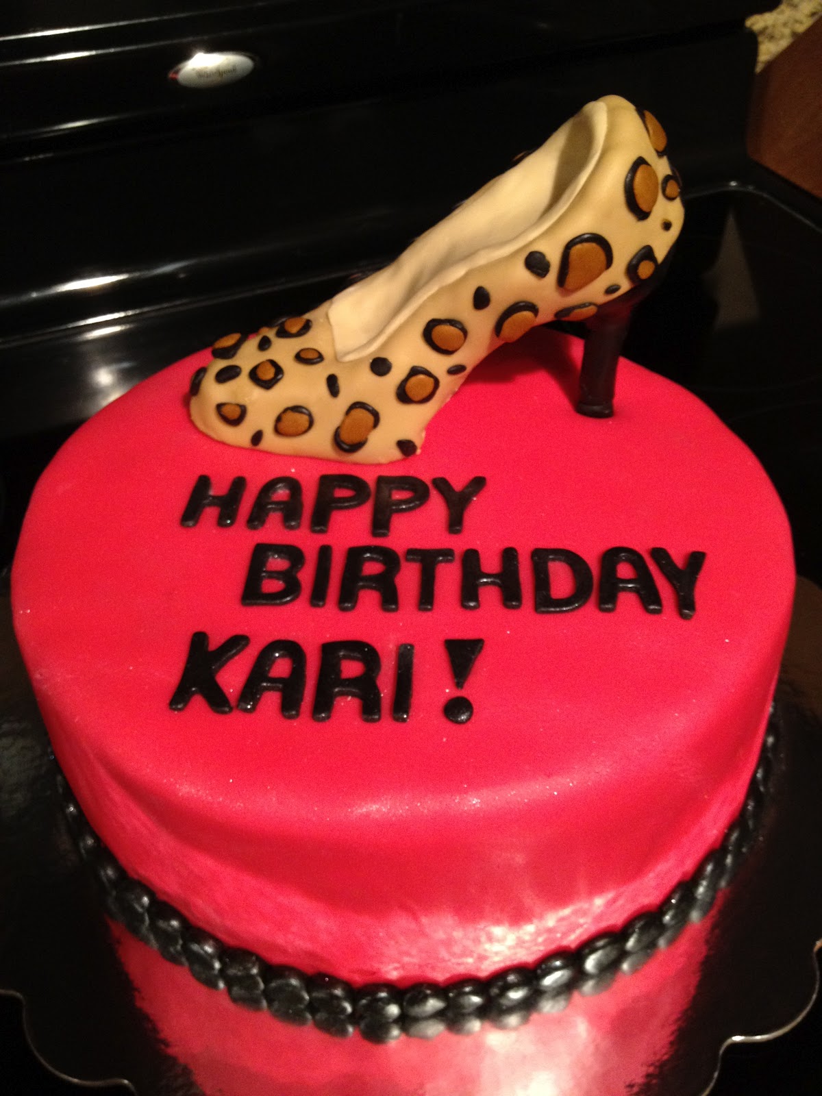 Happy Birthday Kari Cake