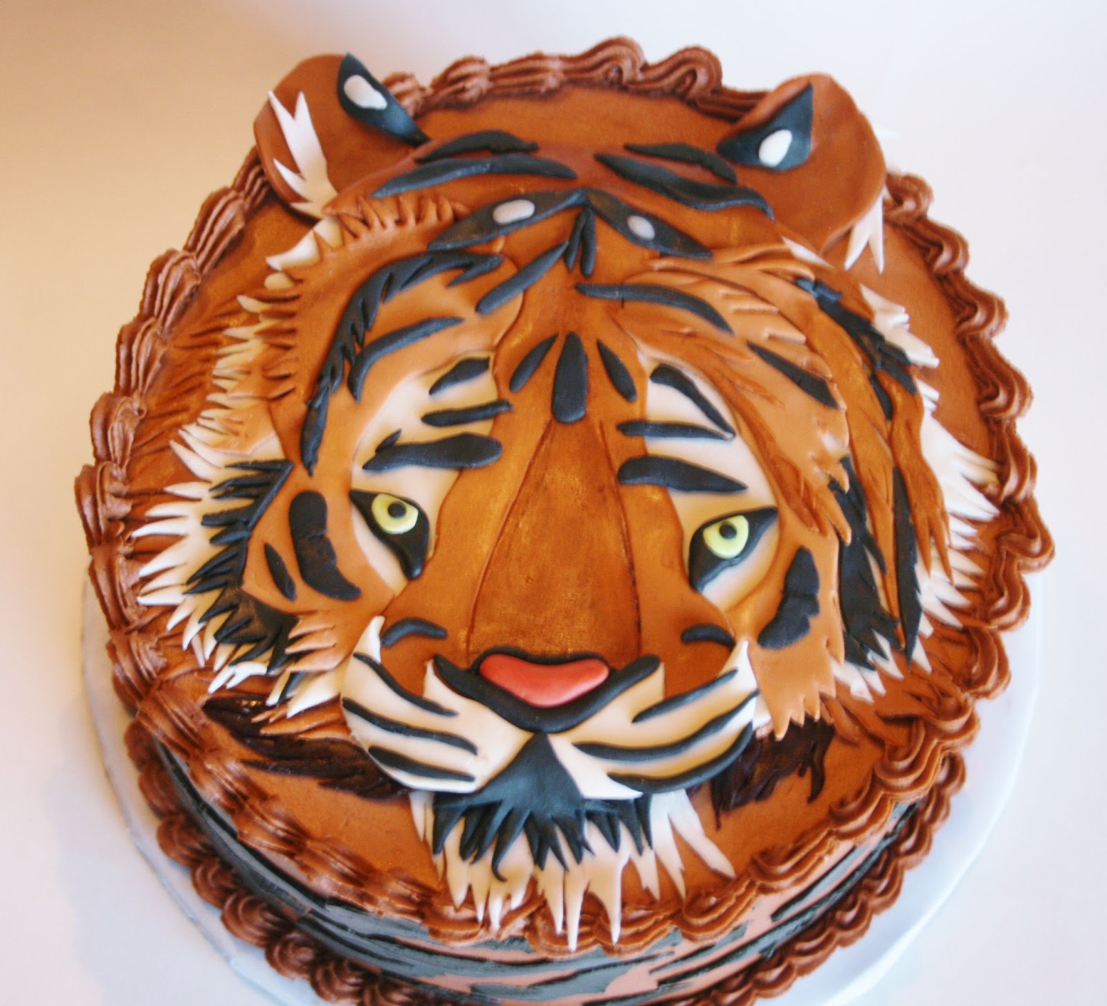 Happy Birthday Tiger Cake