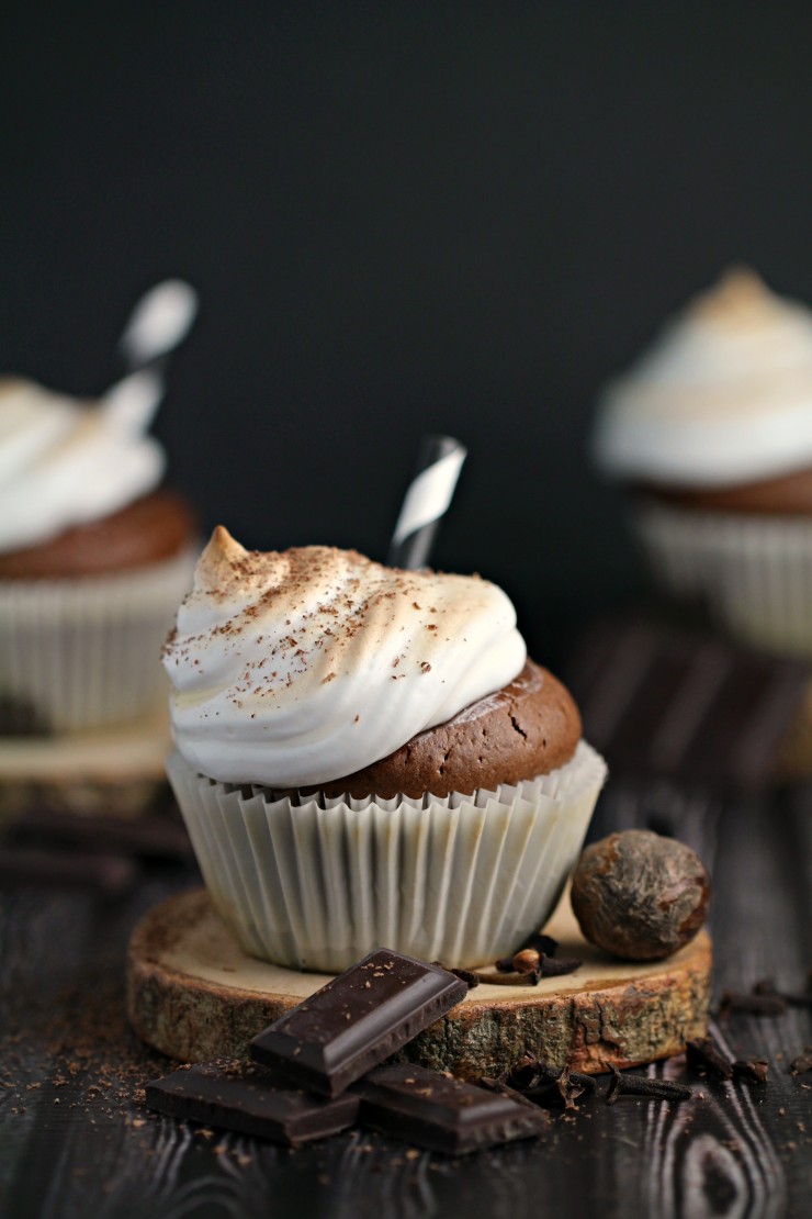 Hot Chocolate Cupcakes