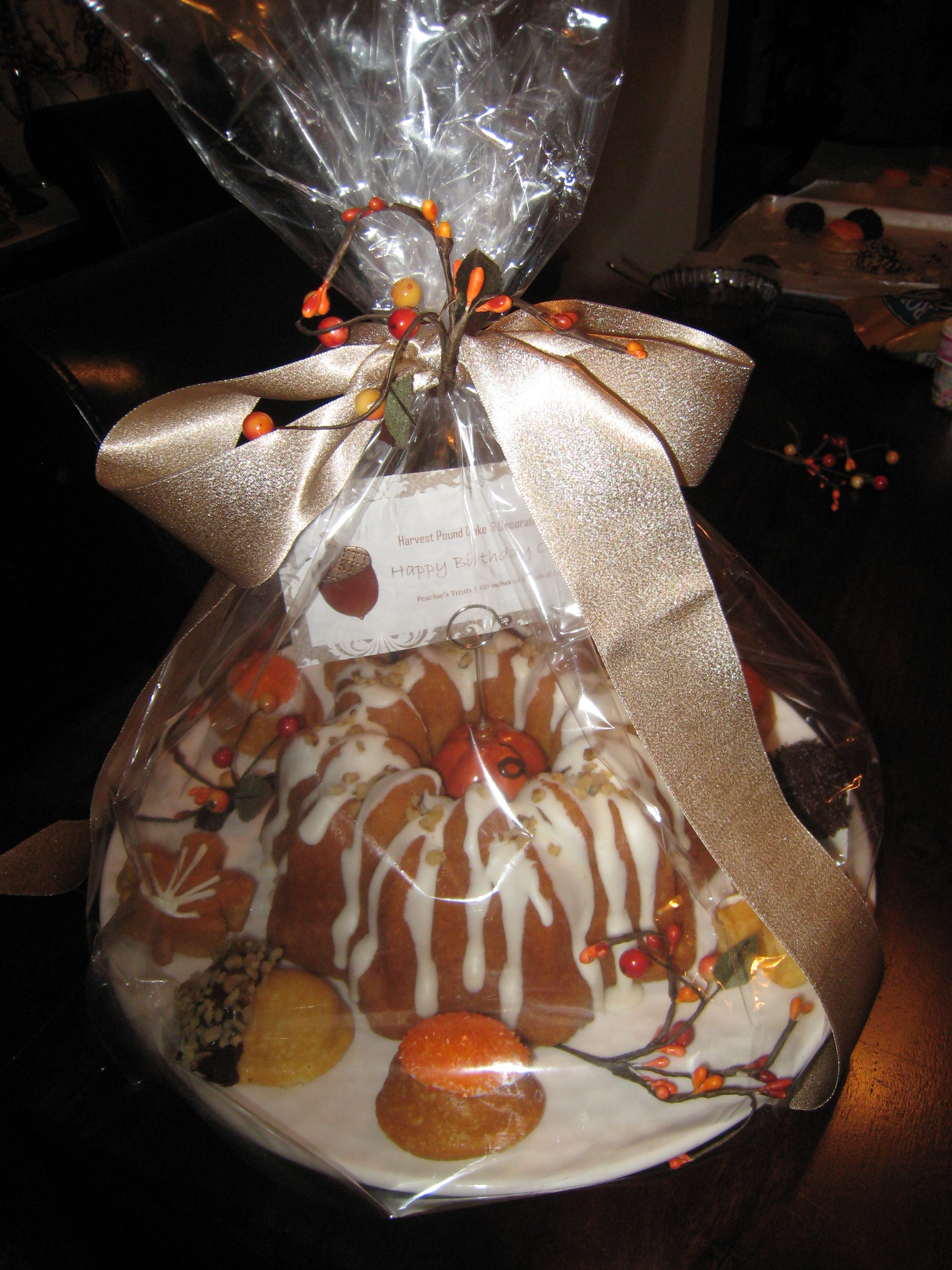 Individually Wrapped Pound Cake