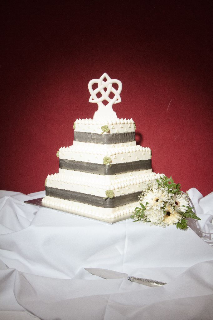 Irish-themed Wedding Cake Toppers