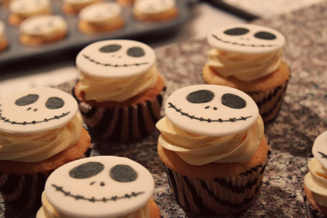 Jack Skellington Cupcake Toppers Jack Skellington Cupcake Toppers
