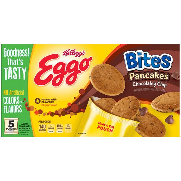 Kellogg's Eggo Chocolate Chip Pancakes