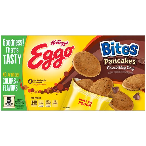 Kellogg's Eggo Chocolate Chip Pancakes Kellogg's Eggo Chocolate Chip Pancakes
