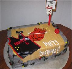 LeBron James Birthday Cake