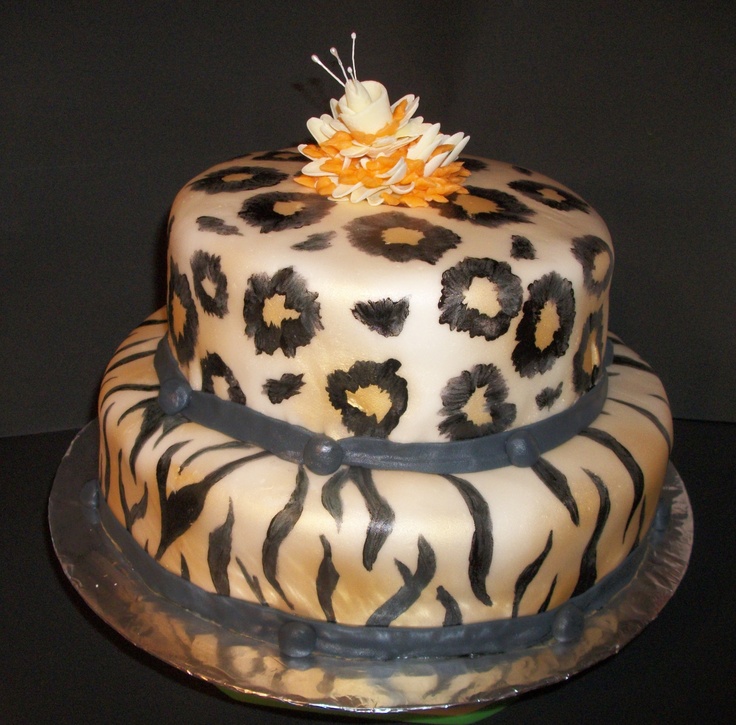 Leopard 18th Birthday Cakes for Girls