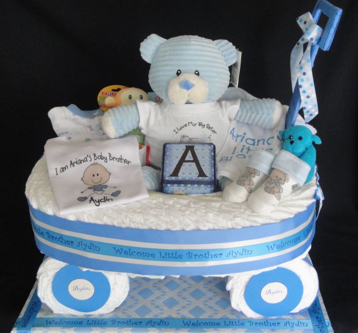 Little Diaper Cake Wagon