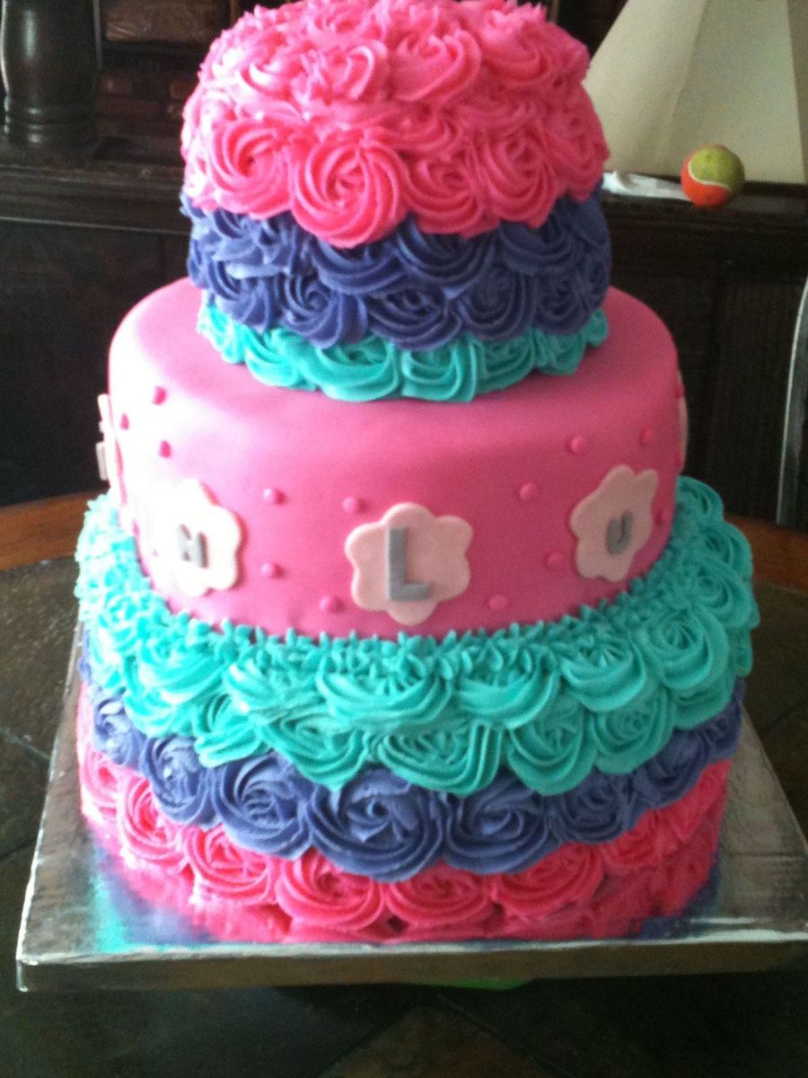 Little Girls Birthday Cake