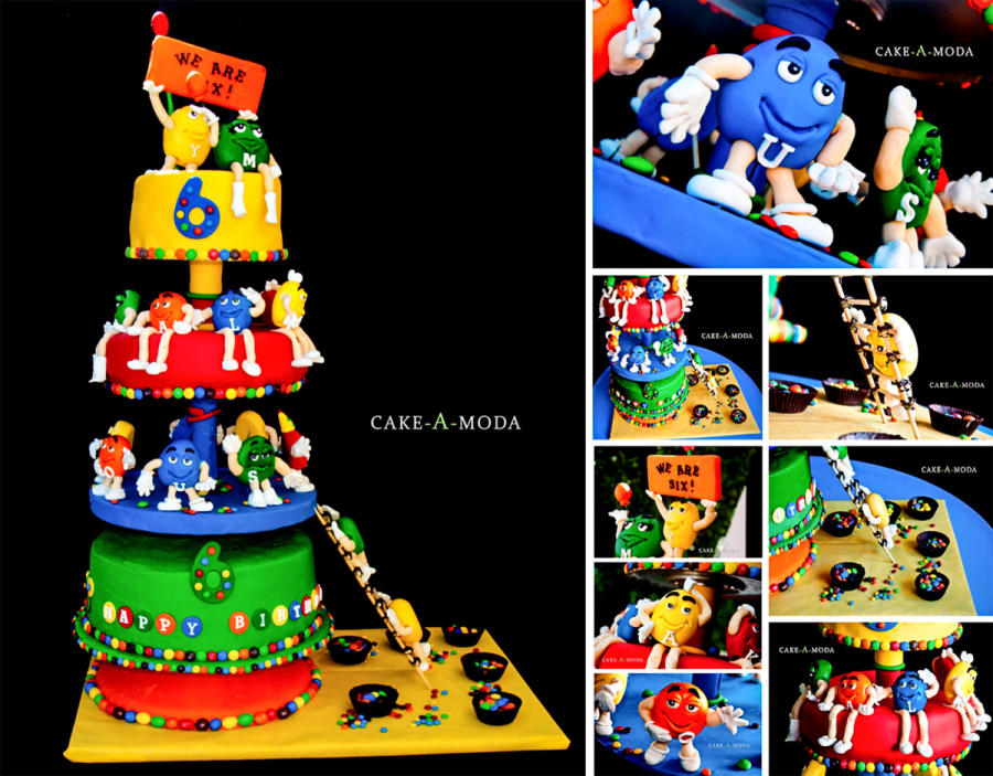M&M Birthday Cake M&M Birthday Cake