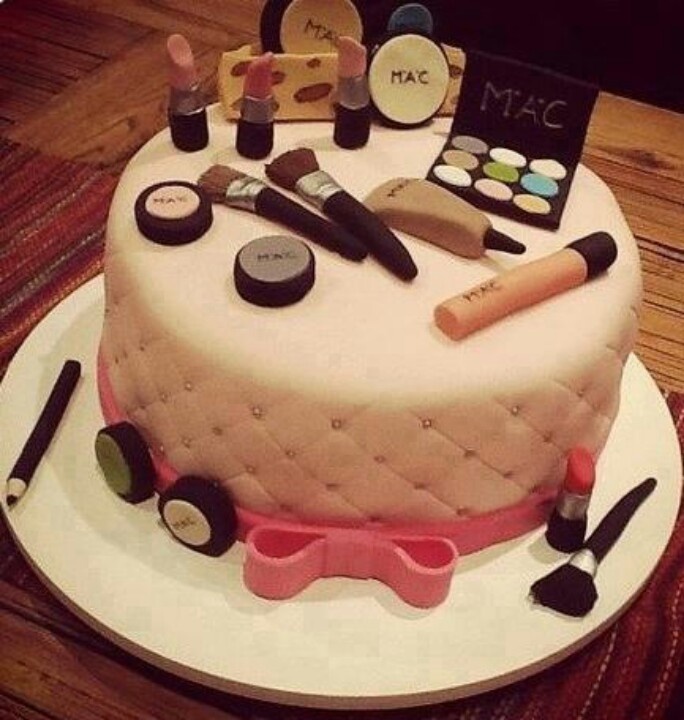 Mac Makeup Cake