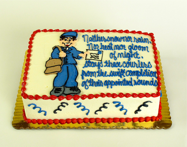 Mail Carrier Retirement Cakes