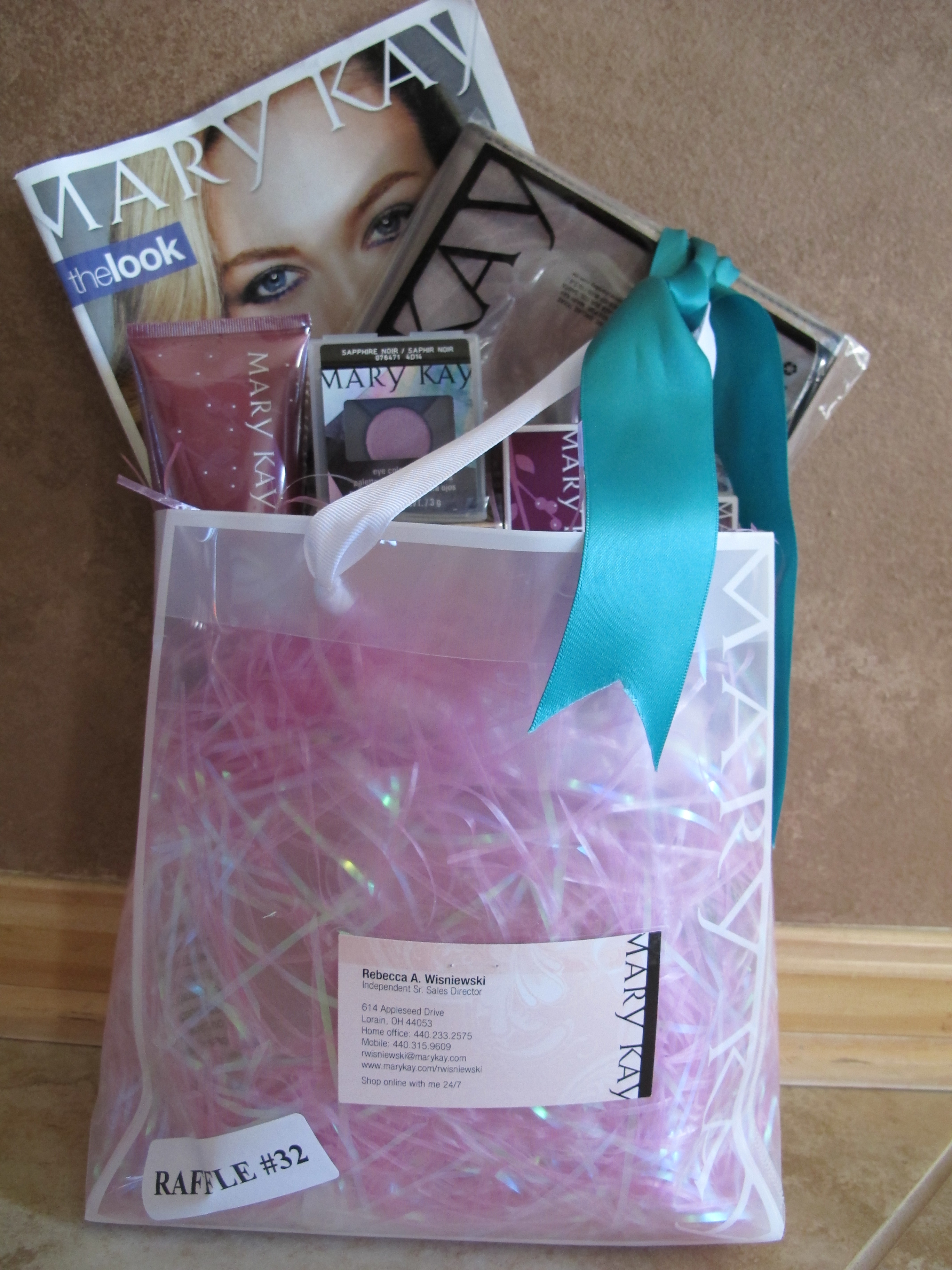 Mary Kay Raffle Tickets