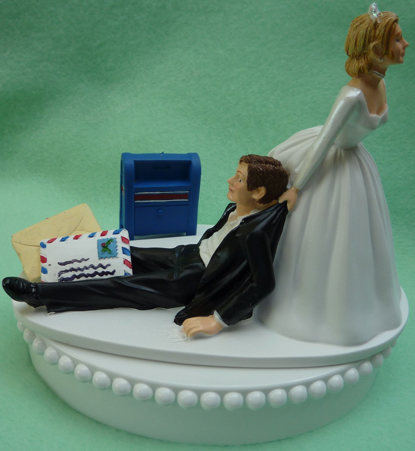 Mechanic Wedding Cake Topper