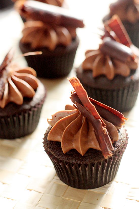 Mexican Hot Chocolate Cupcakes