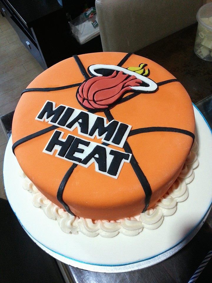 Miami Heat Cake
